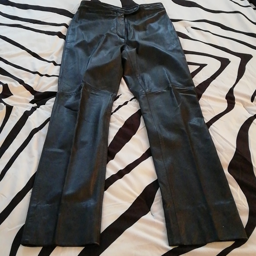 Leather pants